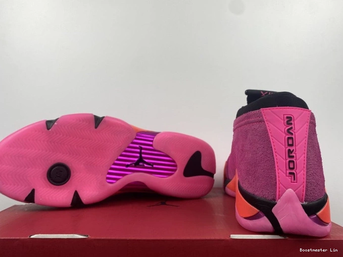 Bmlin Jordan (W) Shocking DH4121-600 Retro Pink 14 Low 0712